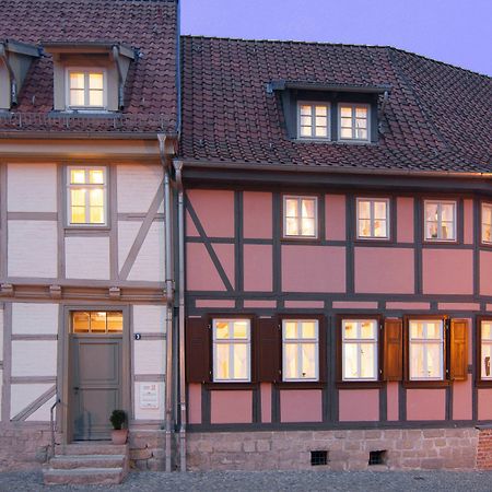 Urlaub Im Fachwerk - Klink Appartement Quedlinburg Buitenkant foto