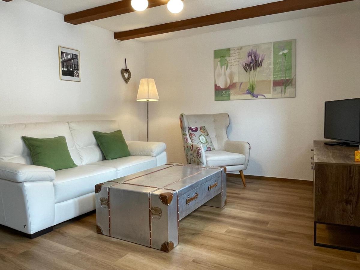 Urlaub Im Fachwerk - Klink Appartement Quedlinburg Buitenkant foto
