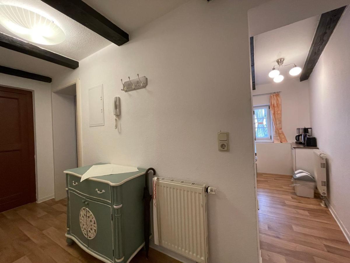 Urlaub Im Fachwerk - Klink Appartement Quedlinburg Buitenkant foto