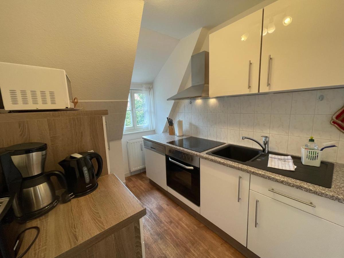 Urlaub Im Fachwerk - Klink Appartement Quedlinburg Buitenkant foto