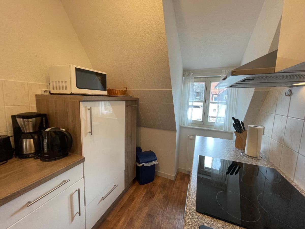 Urlaub Im Fachwerk - Klink Appartement Quedlinburg Buitenkant foto