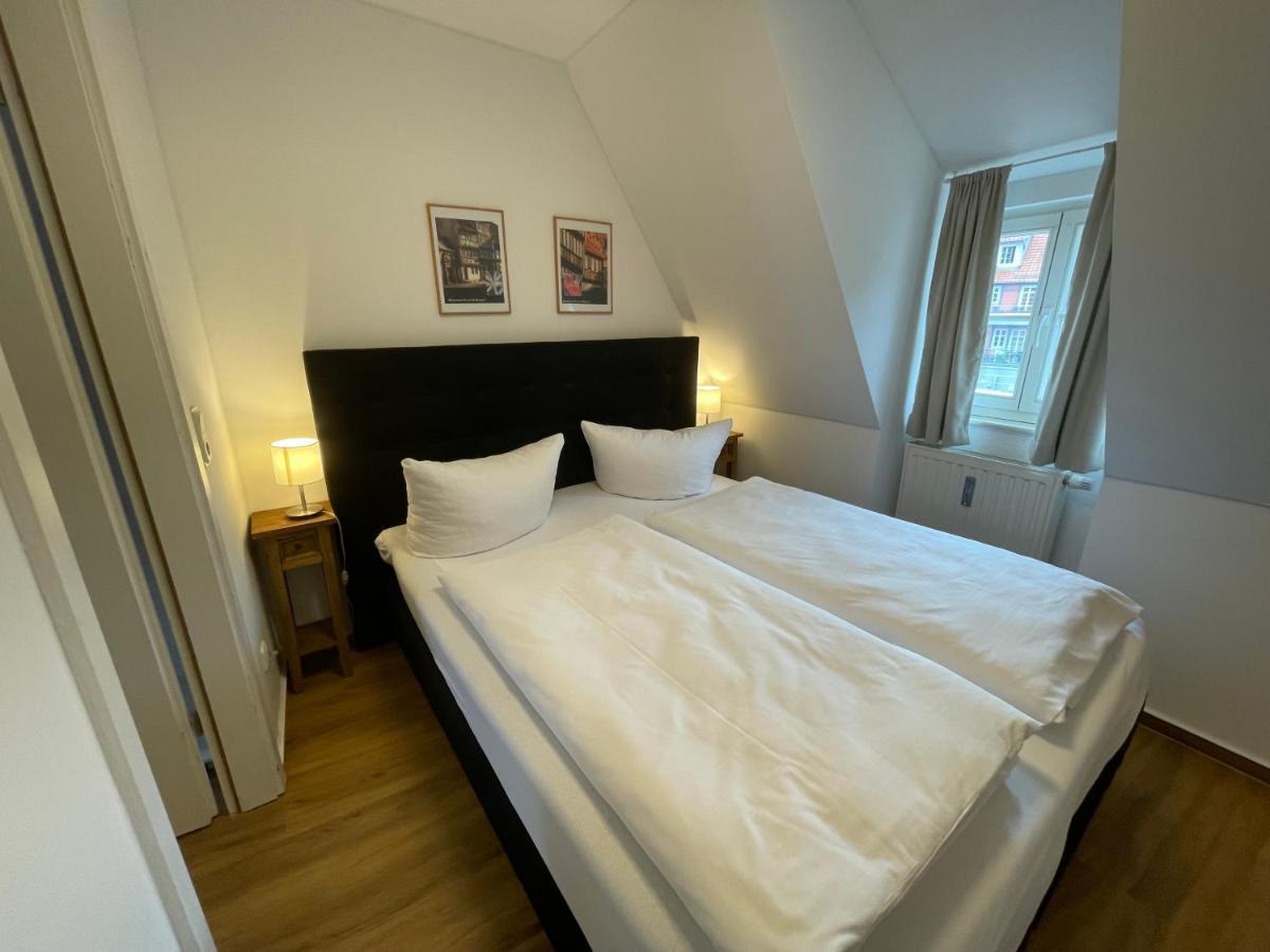 Urlaub Im Fachwerk - Klink Appartement Quedlinburg Buitenkant foto