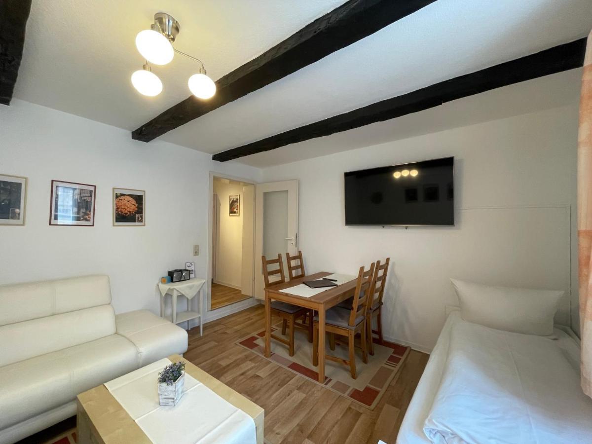 Urlaub Im Fachwerk - Klink Appartement Quedlinburg Buitenkant foto