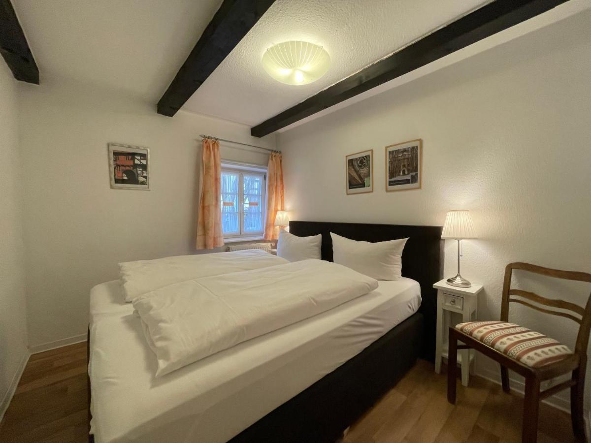 Urlaub Im Fachwerk - Klink Appartement Quedlinburg Buitenkant foto