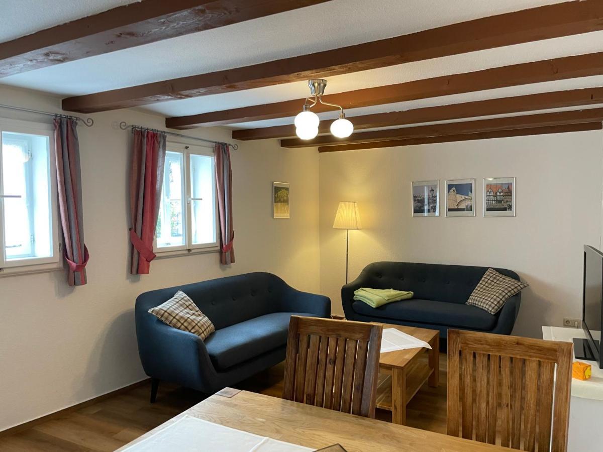 Urlaub Im Fachwerk - Klink Appartement Quedlinburg Buitenkant foto