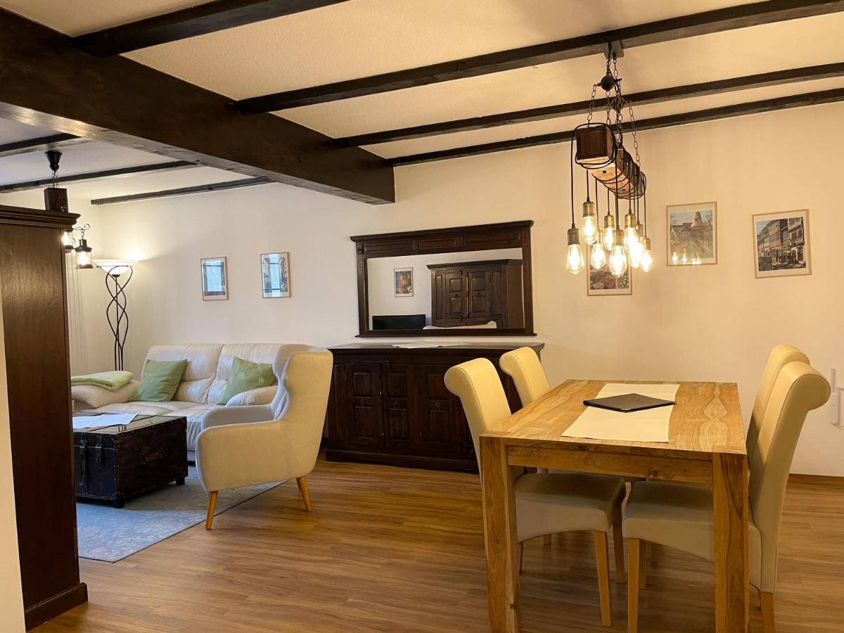 Urlaub Im Fachwerk - Klink Appartement Quedlinburg Buitenkant foto