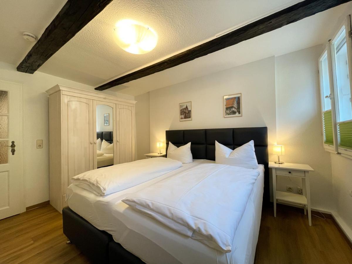 Urlaub Im Fachwerk - Klink Appartement Quedlinburg Buitenkant foto