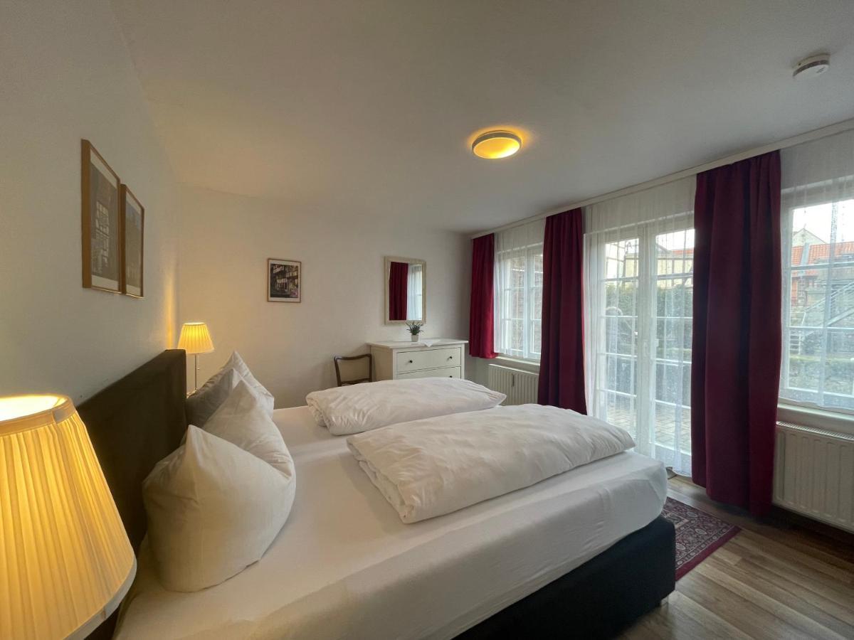 Urlaub Im Fachwerk - Klink Appartement Quedlinburg Buitenkant foto