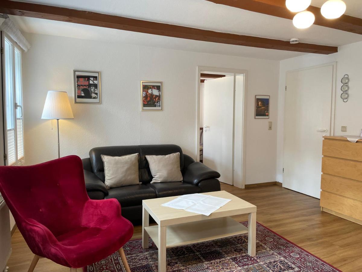 Urlaub Im Fachwerk - Klink Appartement Quedlinburg Buitenkant foto
