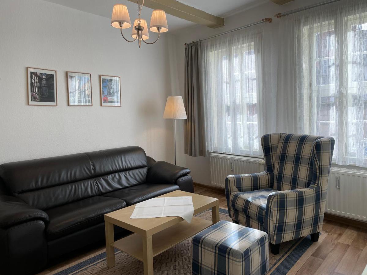 Urlaub Im Fachwerk - Klink Appartement Quedlinburg Buitenkant foto