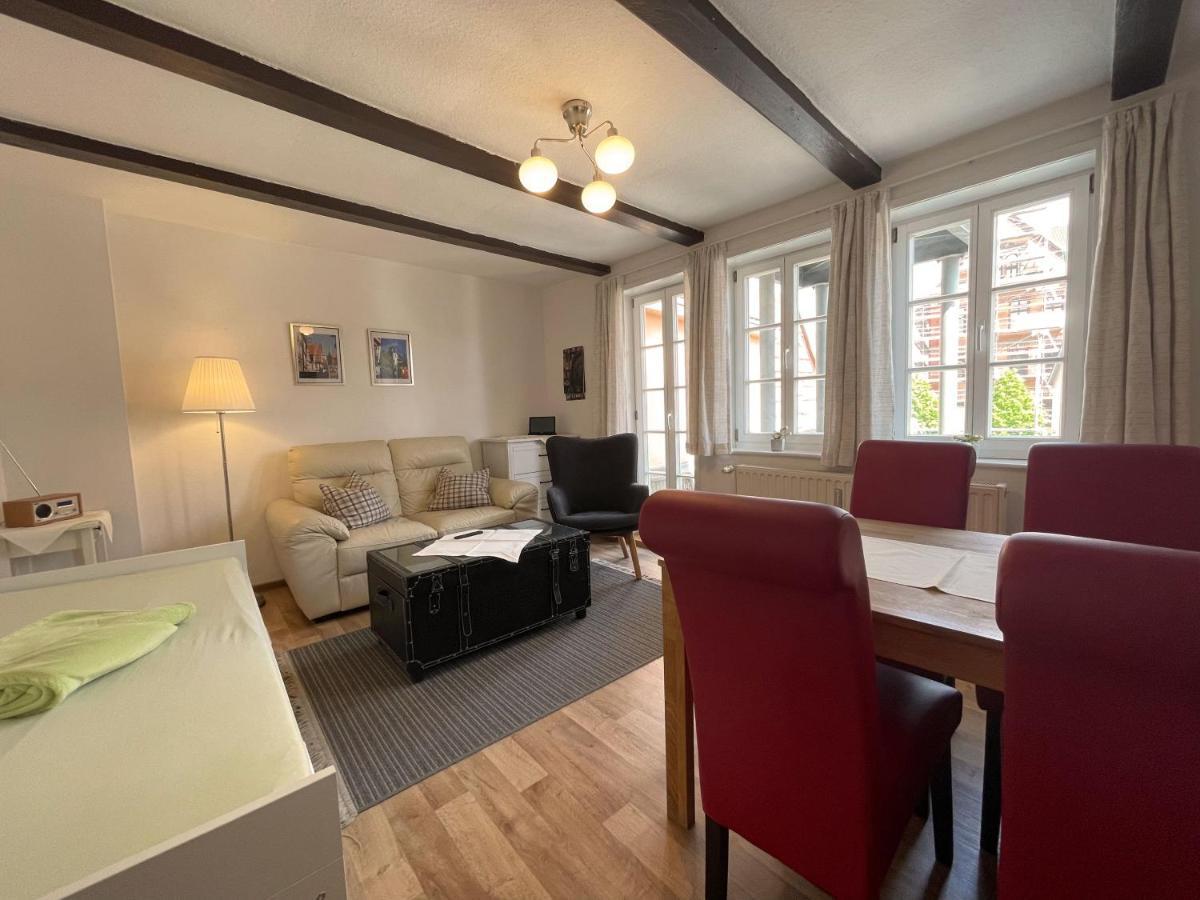 Urlaub Im Fachwerk - Klink Appartement Quedlinburg Buitenkant foto