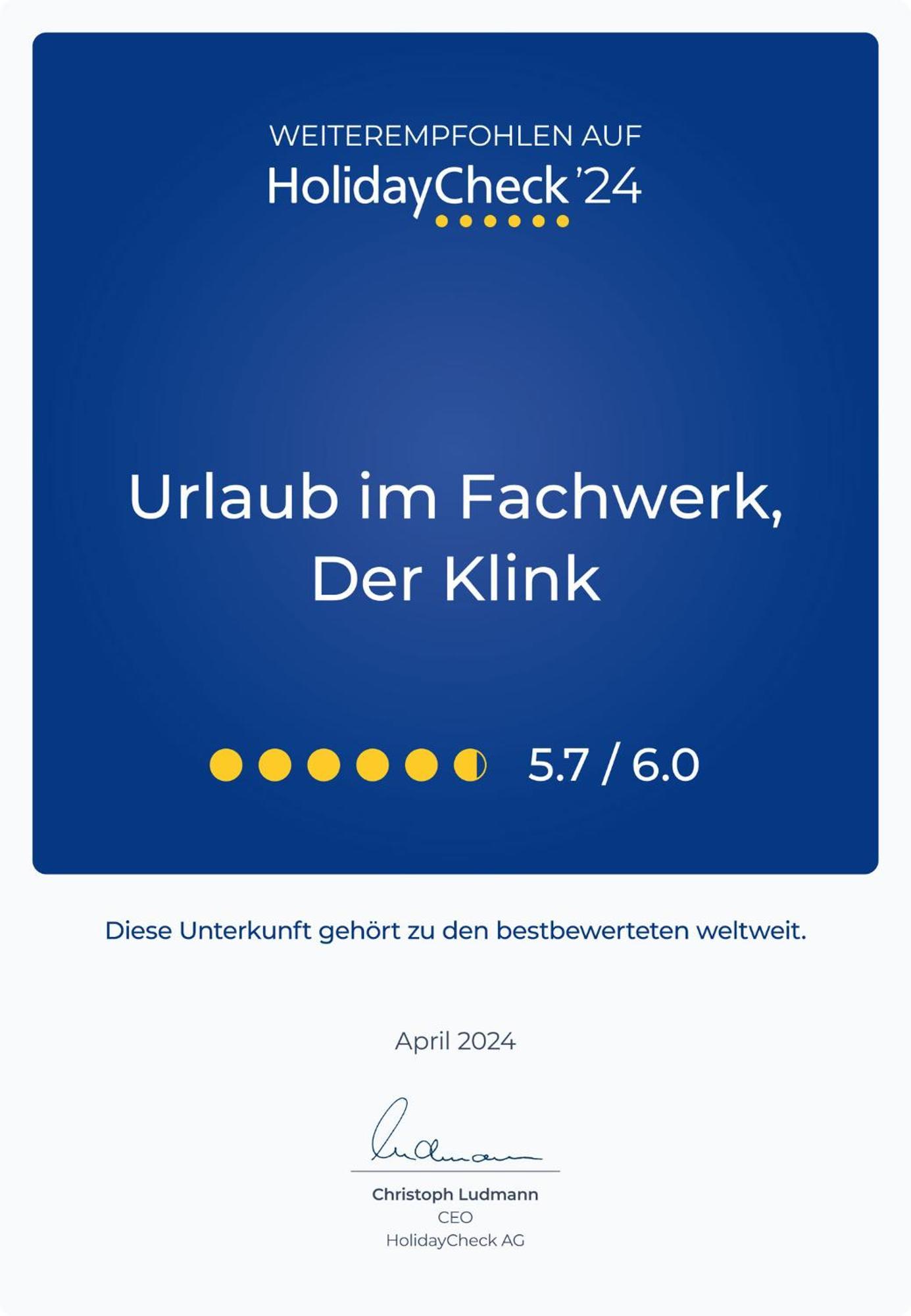 Urlaub Im Fachwerk - Klink Appartement Quedlinburg Buitenkant foto