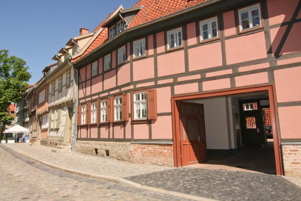 Urlaub Im Fachwerk - Klink Appartement Quedlinburg Buitenkant foto