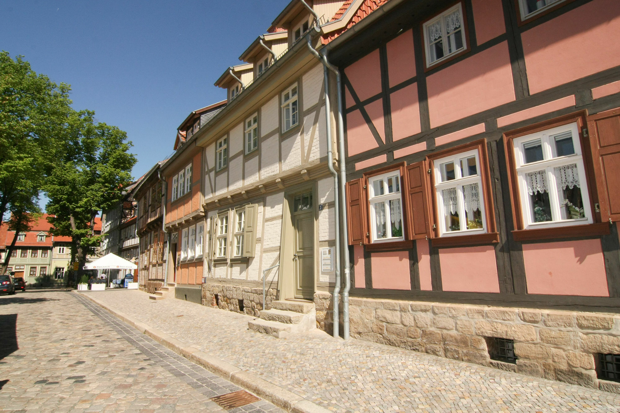 Urlaub Im Fachwerk - Klink Appartement Quedlinburg Buitenkant foto