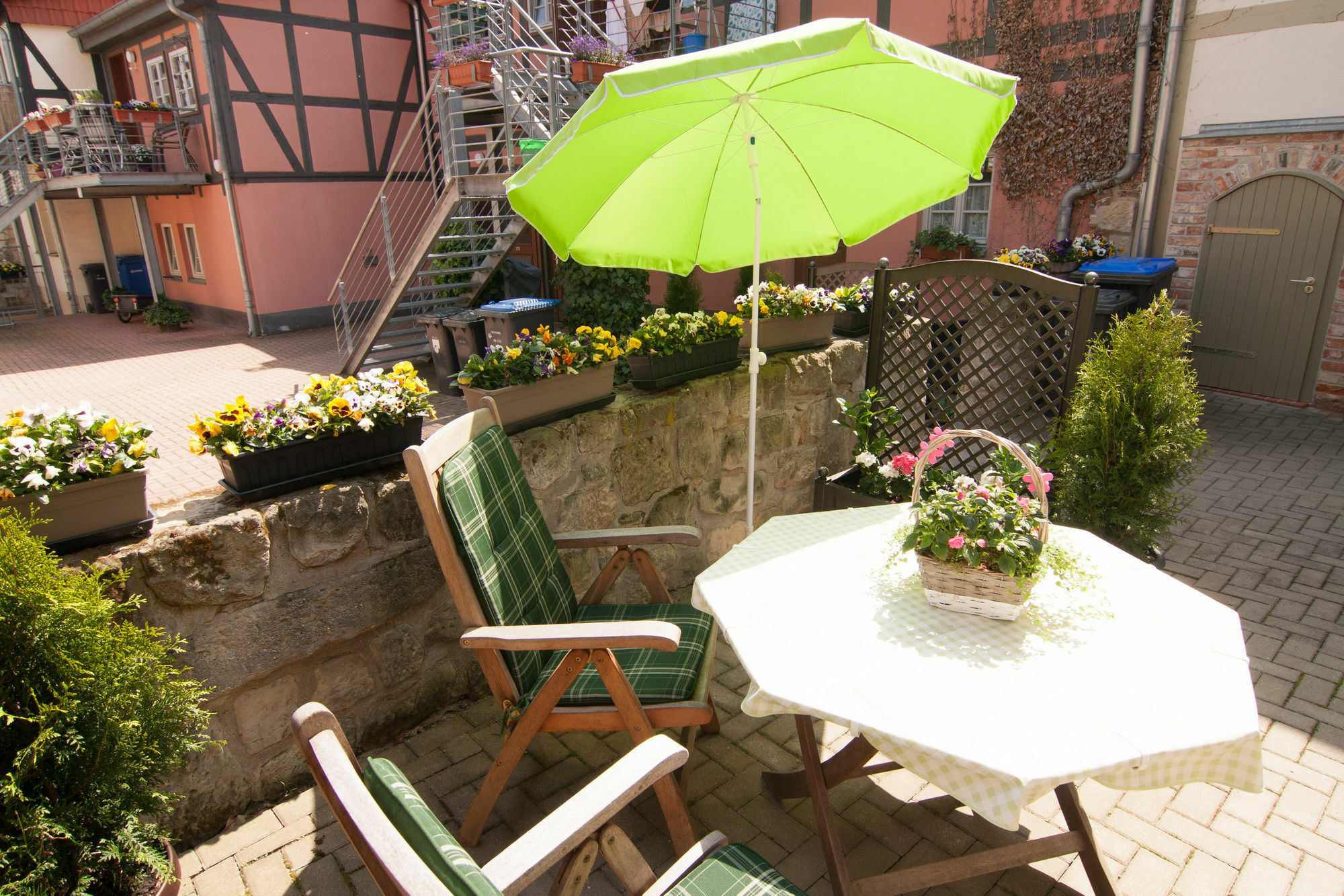 Urlaub Im Fachwerk - Klink Appartement Quedlinburg Buitenkant foto